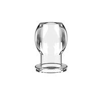 Plug anale Plug anale cavo trasparente perline anali con tappo ano butt plug giocattoli erotici per adulti per donne uomini gay