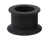 Plug anale Plug anale cavo Tunnel Manicotto anale/Anello/Doccia/Dilatatore/Massaggiatore Prostata Pulitore culo Buttplug Articoli intimi (Nero L)