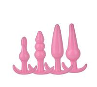 Plug anale Plug anale Combinazione Perline anali Butt Plug Set Coda Stimolatore dell'ano Piacere Giocattoli sessuali Per Donne Uomini Prostata Prodotti del sesso gay