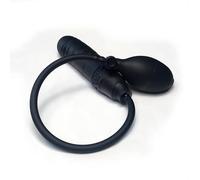 Plug anale Plug anale con dildo gonfiabile con diametro di espansione con 5 perline in silicone incorporato Enorme butt plug giocattolo del sesso anale