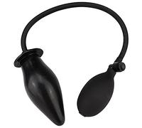 Plug anale Plug anale con dildo gonfiabile con diametro di espansione con 5 perline in silicone incorporato Enorme butt plug giocattolo del sesso anale