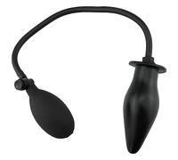 Plug anale Plug anale gonfiabile in silicone Pompa gigante Butt Plug Massaggio prostatico anale Extender ano Giocattoli Per Adulti