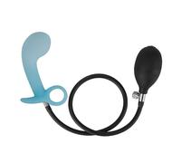 Plug anale Plug anale gonfiabile Plug anale Dilatatore Butt Plug Espansione Massaggiatore anale Pompa anale espandibile Plug anale Giocattolo per adulti(Blu)