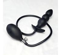 Plug anale Plug anale gonfiato Silicone Big Butt Plug G Spot Massaggiatore prostatico Ano Dildo anale Giocattoli sessuali per uomini Donne