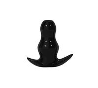 Plug anale Plug anale grande in silicone nero 5 dimensioni Smooth Soft Enorme plug anale Giocattoli erotici per adulti Giocattoli adulti del sesso gay per uomini Prodotti del sesso donna