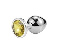 Plug anale Plug anale in acciaio inossidabile 3 dimensioni Butt plug colorato Stimolatore del masturbatore dell'ano Massaggiatore del punto G anale Dildo Giocattoli del sesso