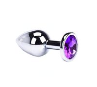 Plug anale Plug anale in acciaio inossidabile 3 dimensioni Butt plug colorato Stimolatore del masturbatore dell'ano Massaggiatore del punto G anale Dildo Giocattoli del sesso