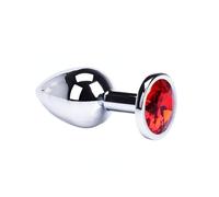 Plug anale Plug anale in acciaio inossidabile 3 dimensioni Butt plug colorato Stimolatore del masturbatore dell'ano Massaggiatore del punto G anale Dildo Giocattoli del sesso