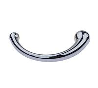 Plug anale Plug anale in acciaio inossidabile a doppia estremità Dildo Stick Pure Metal P-Spot Sex Toy Per Women Men