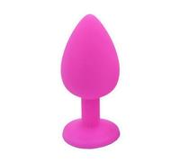 Plug anale Plug anale in gel di silice al 100% Plug anale Tappo sessuale unisex 3 Giocattoli per adulti di diverse dimensioni Per Uomini Donne Allenatore anale per principianti Per Coppie