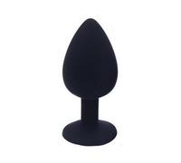 Plug anale Plug anale in gel di silice al 100% Plug anale Tappo sessuale unisex 3 Giocattoli per adulti di diverse dimensioni Per Uomini Donne Allenatore anale per principianti Per Coppie