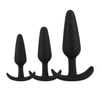 Plug anale Plug anale in gel di silice Tappi anali Tappi anali Tappo sexy unisex 3 Giocattoli sessuali per adulti di dimensioni diverse Per Macchina del sesso per uomini/donne