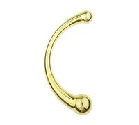 Plug anale Plug anale in metallo a doppia testa Massaggiatore prostatico Maschio Femmina SM Backyard Plug Spot Stimolatore Dildo Giocattoli adulti del sesso