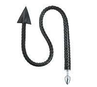 Plug anale Plug anale in metallo Frusta in pelle Sesso anale Coda del diavolo Cosplay Butt Plug Giochi per adulti Giocattoli del sesso anale Per Coppie Uomini e donne Masturbatore