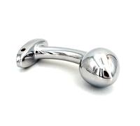 Plug anale Plug anale in metallo Mini Butt Plug a forma rotonda Piccola coda Dildo Masturbatore Massaggiatore Giocattoli sessuali Gay