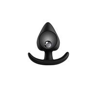 Plug anale Plug anale in silicone con tirante posteriore per tallone con giocattoli sessuali a sfera in metallo per giocattoli sessuali gay Giocattoli per adulti