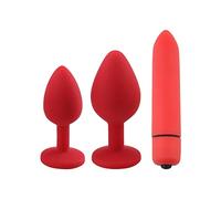Plug anale Plug anale in silicone morbido Massaggiatore prostatico Prodotti gay per adulti Plug anale Mini proiettile Giocattoli sessuali per donne Uomini