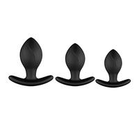Plug anale Plug anale in silicone Plug anale a forma di ancora con vibratori a 10 velocità Ano Masturbatore G Sopt Massaggio Prostata Giocattoli sessuali per adulti