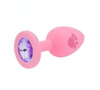 Plug anale Plug anale in silicone sexy con artiglio di gatto con vibratore a 10 velocità rosa unisex butt plug per adulti giocattolo erotico per uomo donna
