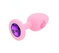 Plug anale Plug anale in silicone sexy con artiglio di gatto con vibratore a 10 velocità rosa unisex butt plug per adulti giocattolo erotico per uomo donna