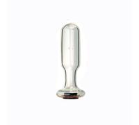 Plug anale Plug anale in vetro cavo, cristallo, piccolo, grande, plug anale, dildo, macchina del sesso, tunnel trasparente, giocattolo del sesso per l'ano