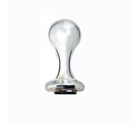 Plug anale Plug anale in vetro cavo, cristallo, piccolo, grande, plug anale, dildo, macchina del sesso, tunnel trasparente, giocattolo del sesso per l'ano