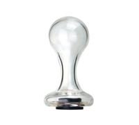 Plug anale Plug anale in vetro speculum cavo, piccolo enorme plug anale in cristallo, con tappo, macchina del sesso, giocattolo trasparente per l'ano