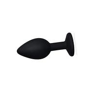 Plug anale Plug anale sexy Coda Plug anale in acciaio inossidabile e silicone Giocattoli sessuali Stimolatore dell'ano gay Coppia tocco morbido(F)