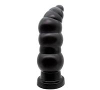 Plug anale Plug anale sovradimensionato Stimola l'ano e il butt plug Masturbatore Grandi giocattoli dilatatori anali (nero)