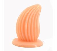 Plug anale Plug anale Superficie a coste Dildo anale Design a conchiglia Lesbiche Gay Masturbarsi Giocattoli del sesso Plug anale curvo Masturbatore Macchina del sesso Giocattoli sexy per adulti