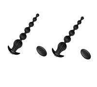 Plug anale Plug anale vibrante con perline anali con massaggio di stimolazione della prostata a distanza 9 Giocattolo vibratore vibrante per allenamento anale