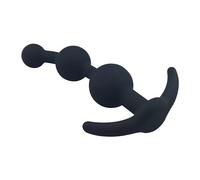 Plug anale Plug anale vibrante Perline di gel di silice Perline anali Giocattoli sessuali Per Principianti Uomo Donna Forniture erotiche per adulti Masturbatore