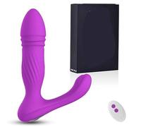 Plug anale Plug anale vibrante telescopico vibratore anale uomo con giocattoli sessuali Per Masturbatore telecomandato con dildo anale culo da donna