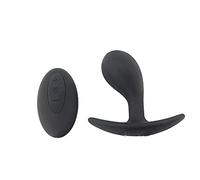 Plug anale Plug anale vibrante wireless Telecomando indossabile Butt Plug Massaggiatore prostatico Masturbatori Giocattoli anali sessuali per adulti 18 Negozio (Tipo A Telecomando B)