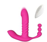 Plug anale Plug anale vibratori Per uomini masturbatori donne vibratori telecomando maschio ano culo giocattoli del sesso masturbatore vibratore macchina del sesso