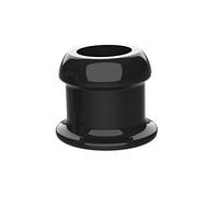 Plug anale Plug anale vuoto con plug anale abbinato e giocattoli del sesso anale per l'ano Adulti 18 (nero S)