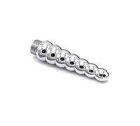Plug anale Pulizia anale in metallo Butt Plug Doccia Toilette Ugello Bidet e ano Douche Cleaner Sex Toys (argento C)