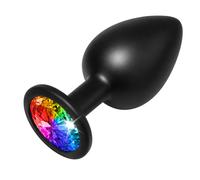Plug anale Rainbow Booty Jewel - Taglia - medium