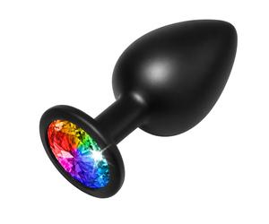 Plug anale Rainbow Booty Jewel - Taglia - small