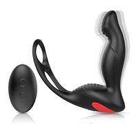Plug anale Ricarica USB Massaggiatore per la prostata Vibratore Giocattoli del sesso Masturbatore Per Gay Butt Plug anale in silicone Stimolare