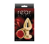 Plug anale Rose Buttplug Red Medium
