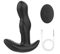 Plug anale Rotazione G-Spot Man Masturbatore Giocattolo del sesso Per Uomini Vibrante Butt Plug Plug anale Vibratore Dildo Masturbatore Macchina del sesso