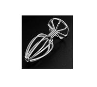 Plug anale S/M/L Circolare in metallo Scava fuori Plug anale Butt Plug Sex Toys Massaggio alla prostata Stimolazione della masturbazione(L)