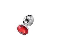 Plug anale S/M/L Metal Diamond Plug anale Butt Plug Massaggio prostatico anale Gioco per adulti Strumento sessuale Per Donne Uomini Coppie gay
