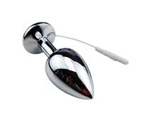 Plug anale S/M/L Shock elettrico Anal Plug a tema Electro Butt Plug Electro Shock Sex Toys Coupls Giochi per adulti