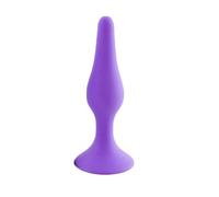Plug anale S/M/L/XL Plug anale in silicone Butt Plug Stimolazione dell'ano Massaggio prostatico Giocattoli sessuali Dilatatore anale gay Sex Shop (S-viola)