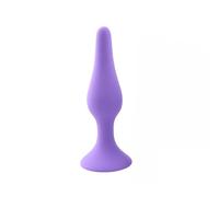 Plug anale S/M/L/XL Plug anale in silicone Butt Plug Stimolazione dell'ano Massaggio prostatico Giocattoli del sesso Prodotti del sesso anale gay (M-viola)