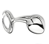 Plug anale Set di tappi anali per perline anali in acciaio inossidabile pesante Set di perline anali in metallo piccolo e grande Butt Plug Pull Ring Ass Sex Toy dildo