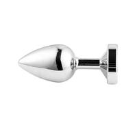 Plug anale Set piccolo medio grande Lampada lampeggiante Metallo luminoso Perline anali butt plug gioielli sfera di cristallo Masturbatore Giocattolo del sesso Per maschio Donna