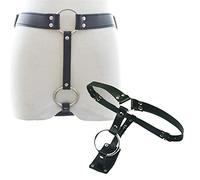 Plug anale Sex Shop Vibratore Pantaloni di castità in pelle maschile Strap On Butt Plug Mutandine Vibrazione Plug anale Cablaggio Giocattoli adulti del sesso per uomini 18+